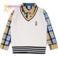 2015 winter fashion knitwear vest sweaters for children